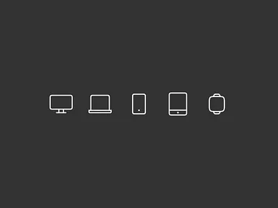 Another icon freebie devices figma flat freebie iconography icons interface icons outline