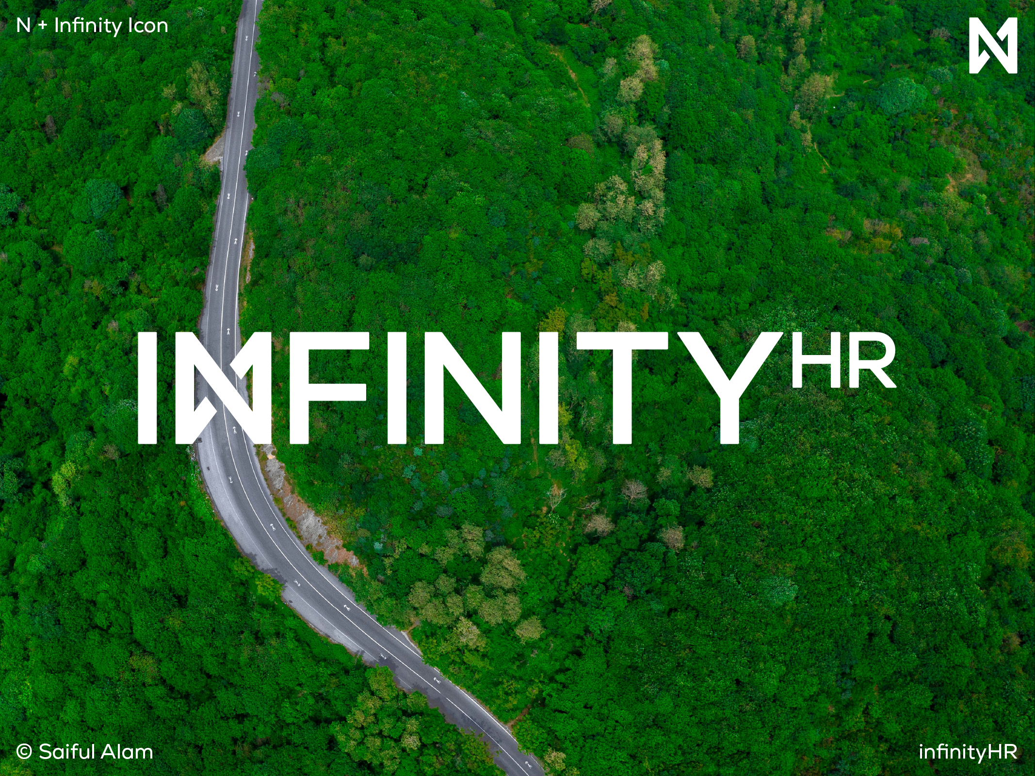 HR consultancy firm Logo Design - infinityHR brand brand designer brand identity design branddesign branding business logo design company logo design design designer graphic design graphic designer hr infinity logo logo design logo designer n letter logo wordmark logo