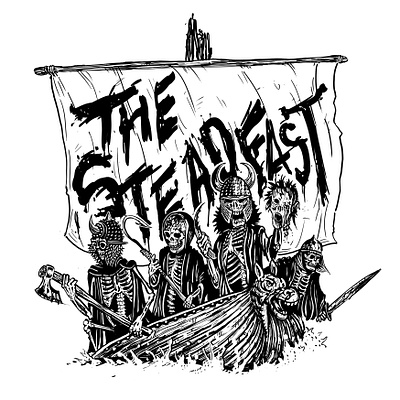 The Steadfast (T-shirt design) illustration