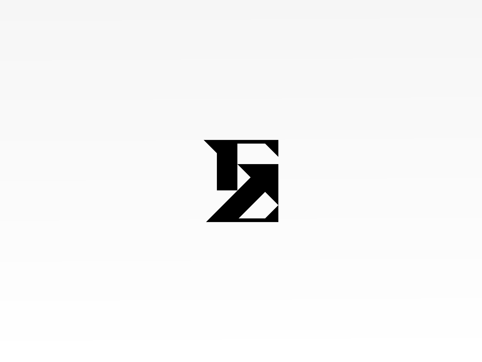 E + Arrow arrow branding brandits corporate funds invest logo minimal money monogram type typography