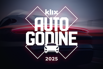 Klix Auto Godine 2025 Branding branding design graphic design photo manipulation