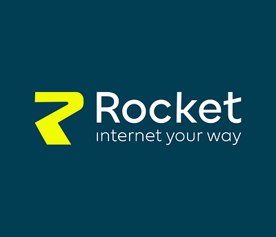 Internet Service - Brand Sprint brand sprint branding digital design graphic design internet landing pages logo logo design rocket
