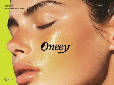 Oneey Cosmetics/Skin Care Beauty Logo And Branding. beauty logo bradn identity branding creative logo fashion logo graphic design logo logo design minimal logo minimalist branding munna munpixel oneey organic skin care skincare branding skincare logo ui visulal identity