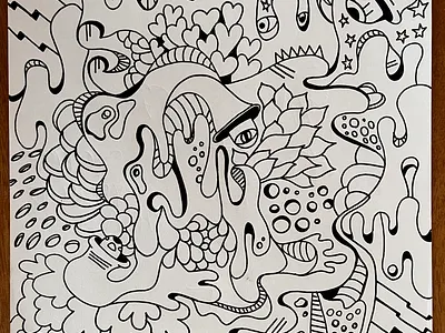 Surrealistic Pattern illustration pattern surreal