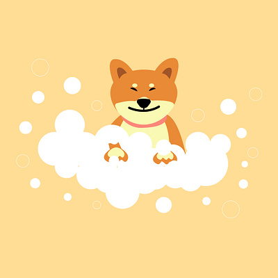 Сharacter (dog) character dog graphic design grooming illustration instagram vector