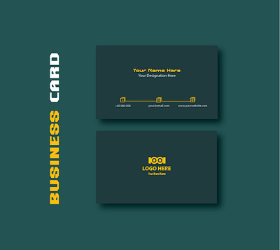 Modern Business Card Design Template branding business card creative customizable editable graphic design illustration innovative logo modern modern design name card official personal card print ready professional unique unique design vector visiting card