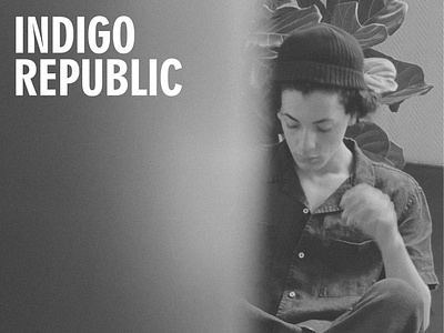 Indigo Republic E-Commerce Main Page Visualization animation motion graphics ux