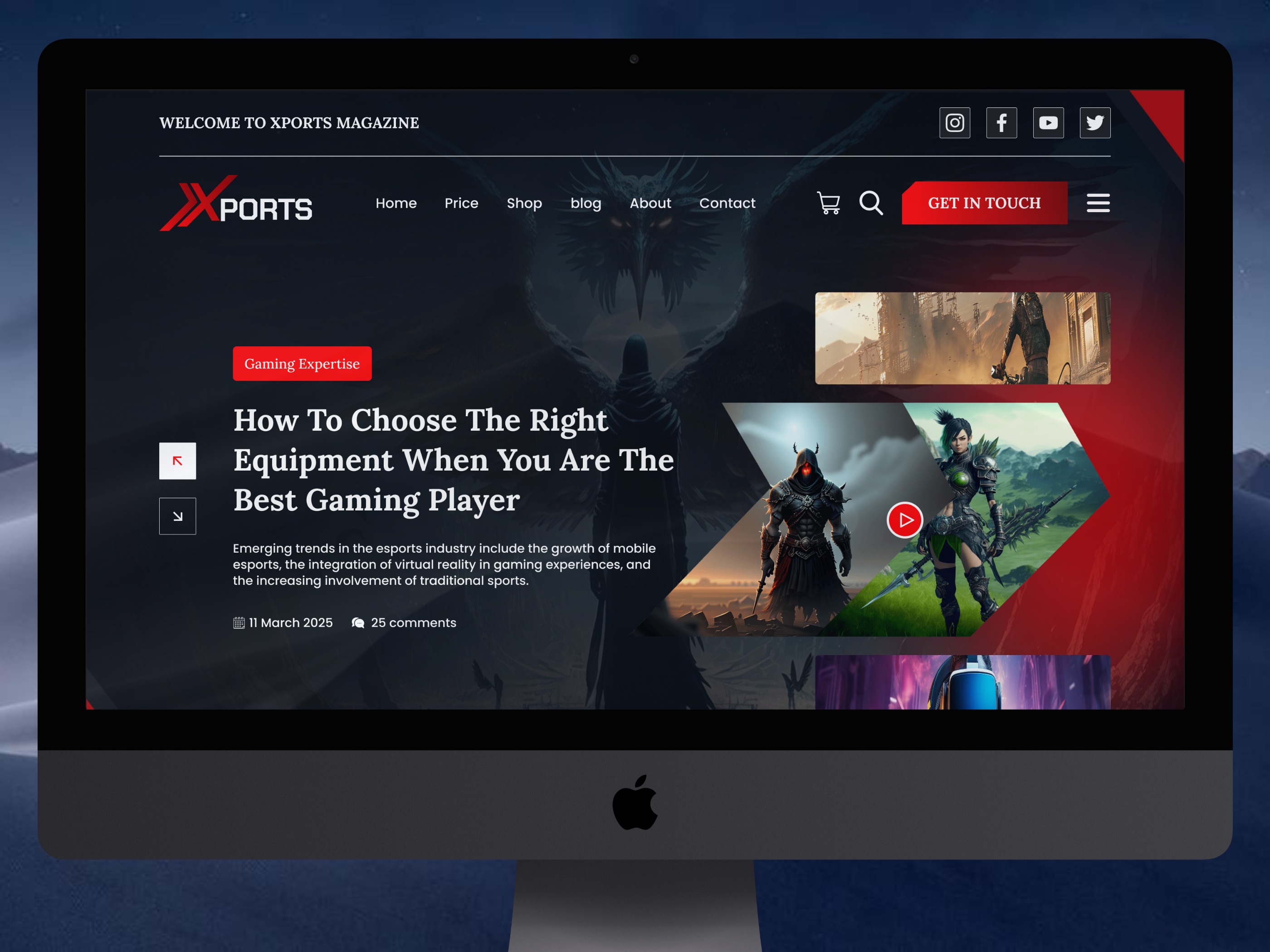 Sports & Gaming Landing Page Design app design ecommerce figma gaming landing page ui design gaming mobile apps design gaming website design sports gaming home page design sports landing page design sports website design ui ui ux design ux