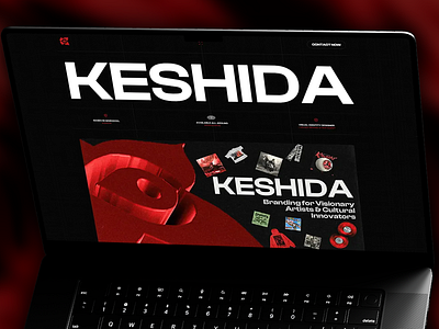 Keshida – Designs That Truly Speak adobe after effects adobe illustrator adobe photoshop aesthetic animation brand branding covers framer graphic design logo motion design motion graphics music industry ui ux web design