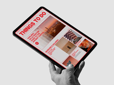 "THE NANJINGER" News website Menu Animation animation motion graphics ui ux