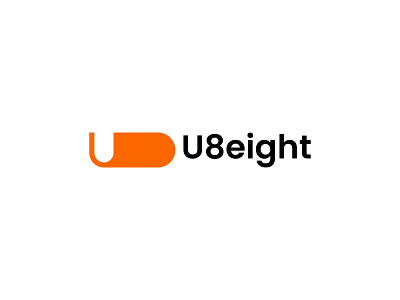 U8eight Logo Concept – Bold, Playful, and Modular branding visual rhythm