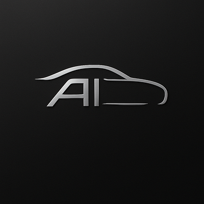 Logo Design ai aiincars aiincars.com automation automotive autonomous autotech concept crash design driverless ev future of cars innovation intelligence mobility robotic smart technology transport