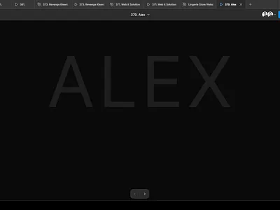 Alex’s Photography Website (In Progress) design figma landing page photography ui ui ux web design wordpress