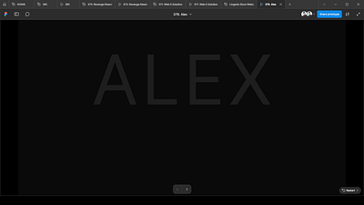 Alex’s Photography Website (In Progress) design figma landing page photography ui ui ux web design wordpress