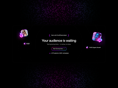 Fanxplode Onlyfans Agency CTA Animation creatoreconomy cta darkui framer motiondesign neon onlyfans onlyfansagency onlyfansmanagement ui uianimation ux webdesign
