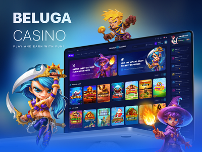 Online Casino Platform | Website Design | Web Design betting casino casino dashboard crypto game game dashboard graphic design online online casino online gambling online gambling platform online gaming platform slot ui ui design ux website