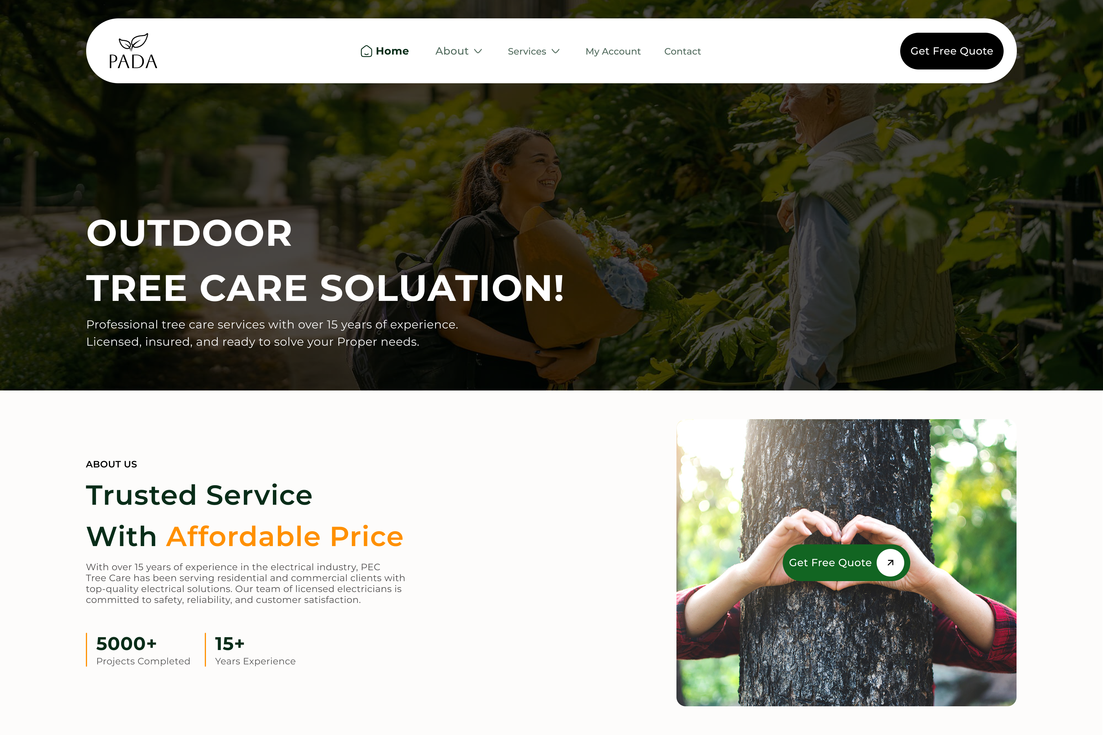 Home Service Design Processing || ui