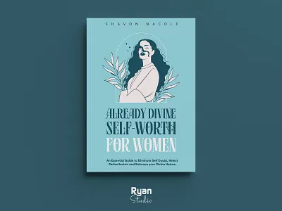 Feminine Book cover design for women 👩 book book cover book cover design book cover designer book designer branding design feminine feminine book feminine book cover feminine book cover design graphic design illustration label minimal minimal book modern modern book modern book design packaging