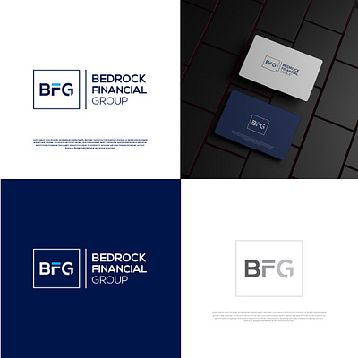 BFG Bedrock Financial Group 3d animation bfg bfg bedrock financial group branding graphic design letter logo logo motion graphics ui