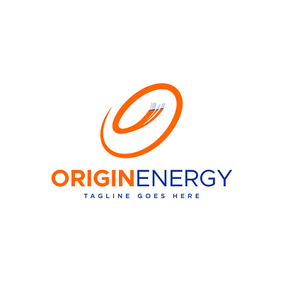 ORIGIN ENERGY LOGO DESIGN 3d animation branding cable electrical energy graphic design logo motion graphics origin energy logo design power ui