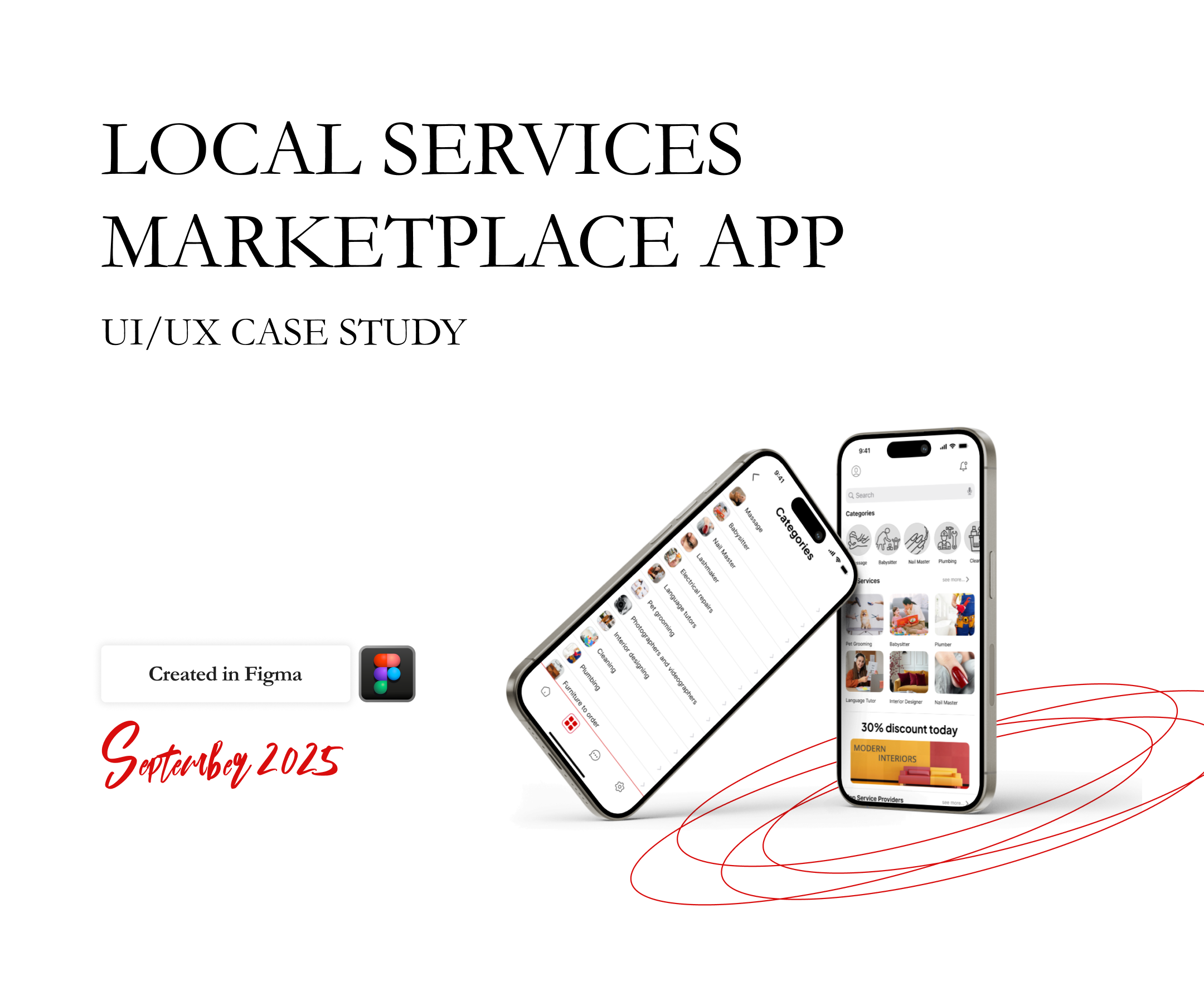 Case Study | Local Services Marketplace App app colors design marketplace typography ui ux