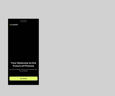 LumeX - Crypto Mobile App bitcoin buy crypto cryptocurrency cryptocurrency app design fintech fintech app interface mobile mobile app mobileapp product design sell stock market trading ui uiux ux