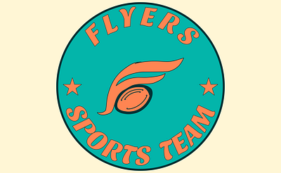 Daily Logo Challenge - Sports Team Logo: Flyers dailylogochallenge graphic design logo design sports team logo