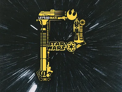 Pirates x Star Wars Night baseball branding graphic design logo mlb pirates pittsburgh star wars