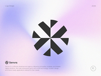 Senvra - Logo Design agency logo brand identity branding design icon identity logo logo creation logo design logo designer logo mark logodesign logos logotype design modern logo software logo tech logo