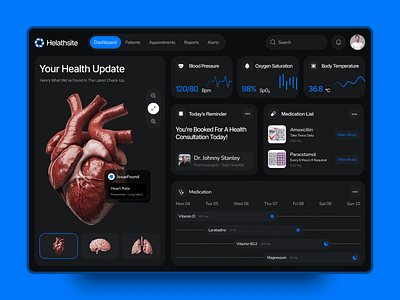 Medical Dashboard design branding design figma graphic design health health website design health website ui hospital hospital website hospital website design hospital website design ui logo medical medical website medical website design motion graphics ui uiux ux web design