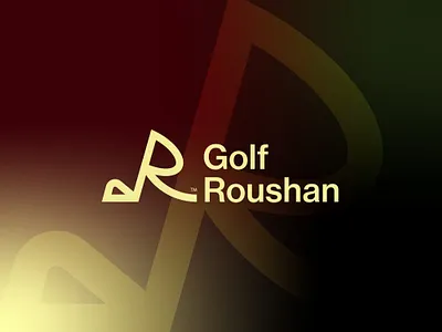 Golf Roushan™ Brand Identity marketing collateral