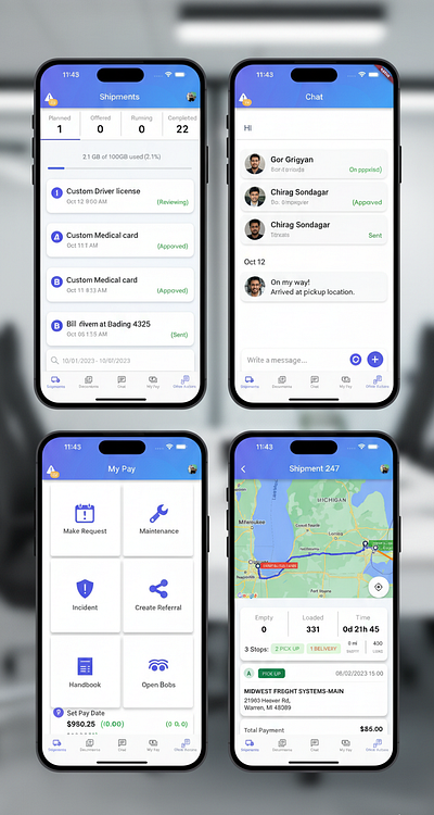 Flutter UI Design for Driver App app design appinterface cleandesign design figma flutterui graphic design interfacedesign minimaldesign mobileappdesign mobileux modernui uidesign uidesigner uitrends uiux userexperience userinterface uxinspiration