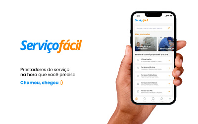Serviço Fácil | APP app ui ui design ux