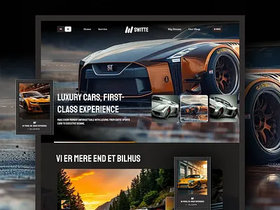 Premium Car Rental Website Design black website car dealer car rental web design car rental website car ui car website luxury brand design luxury brand web design luxury moodboard luxury website modern car website premium car rental premium design premium webdesign rental website design web design webdesign website website design