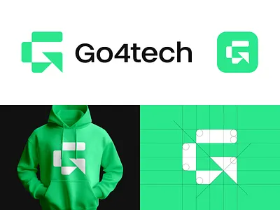 Go4tech, G letter logo for tech startup ai logo branding branding creative logo digital agency g g letter logo geometric logo graphic design icon logo logo designer logodesign minimalist logo modern logo saas logo simple logo software agency startup logo tech logo branding visual identity