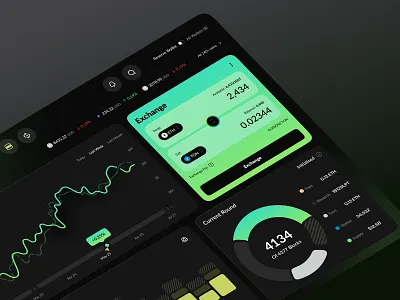Crypto Dashboard For Blockchains analytics crypto dashboard for blockchain crypto design dashboard dashboard ui platform swap web platform widgets