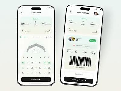 Flight Booking App air app air ticket app airlines app app boarding pass booking flight flight app mobile mobile booking app online seats travel app ui ux