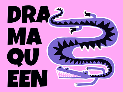 Cute Animal Idioms Sticker Design: Crocodile app branding design graphic design illustration logo typography ui ux vector