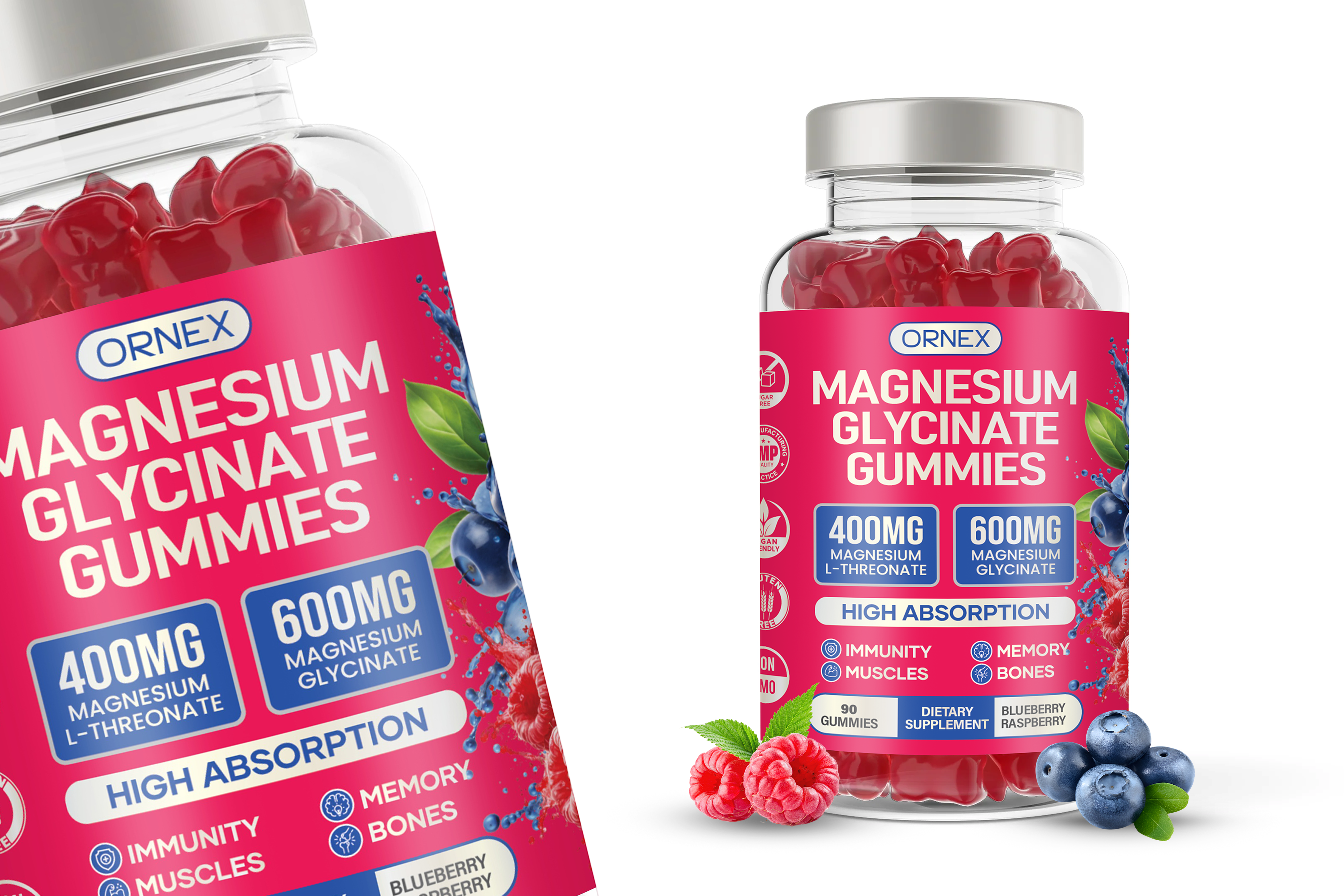 Minimalist Supplement Gummies Label Design food packaging gummies gummies label design gummies packaging health label design labels minimalist mockup design nutrition packaging packaging design product label design product packaging supplement supplement packaging vitamin packaging