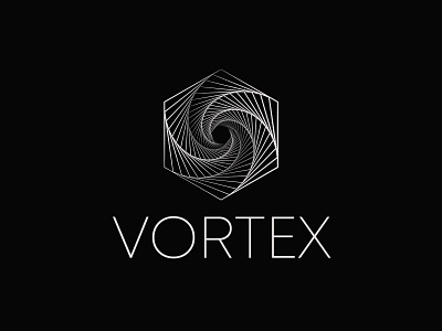 Vortex art graphic design illustration logo typhoon vortex