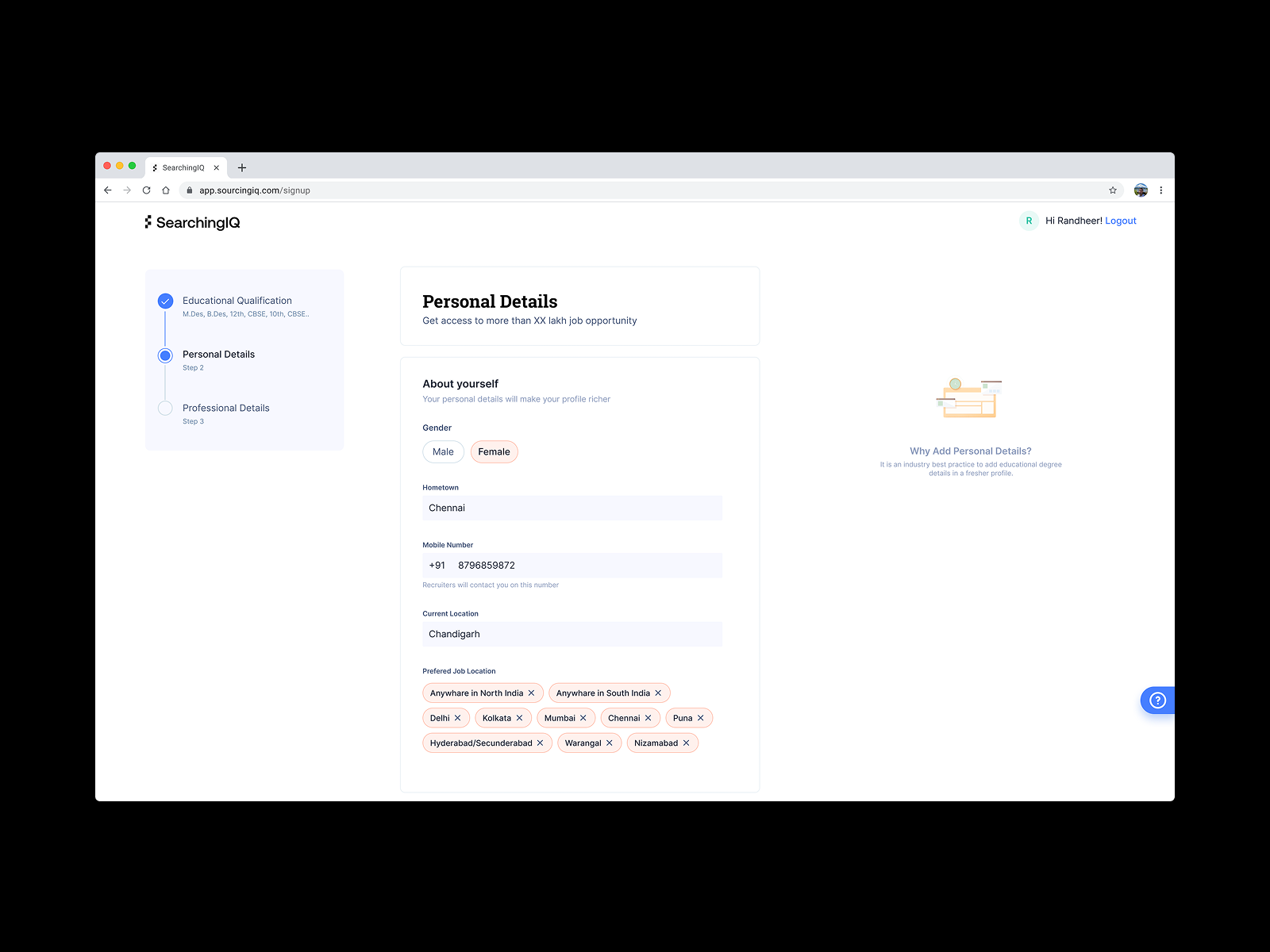 Sign up registration signup signup page ui