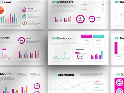 KPI Dashboard Infographic PowerPoint dashboard data infographic key kpi performance presentation