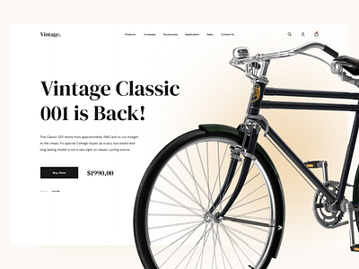 Bicycle Landing Page #2 agency bicycle bike clean cycle design ecommerce figma landing page minimal shop ui ux web web design