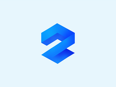 Futuristic Abstract Monogram for Tech & Fintech Startup 3d logo abstract logo blockchain brand identity branding crypto digital branding fintech future tech gradient logo logo logo desing minimal modern logo monogram saas startup tarikulbranding tech logo web3