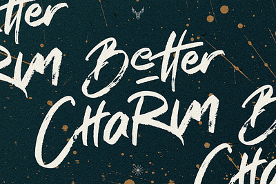 Better Charm - Modern Brush Font better charm modern brush font brush script dry brush font bundle hand drawn hand lettered handmade brush font handwritten font modern calligraphy modern lettering script font signature font signature script wedding font