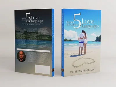 Book Cover Design 5 love language book book cover book cover design book design coreldraw graphic design language love print design