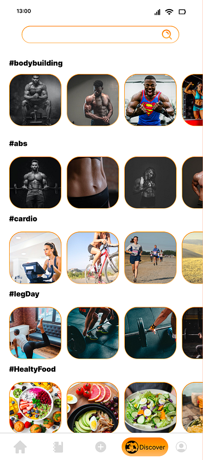 I'm trying a fitness app app design figma mobile ui ux