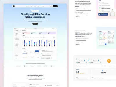 Global Businesses brand brand identity brand sign branding design desktop hero section homepage landing page logo design logotype photography responsive typography ui ux web website whitespace