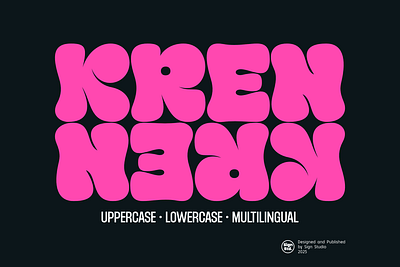 Kren - Graffiti Font Style signage