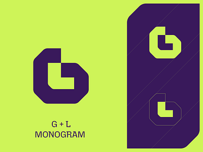 GL logo brand branding design elegant gl graphic design lg logo logo design logo designer logodesign logodesigner logotype modern monogram saas tech web3